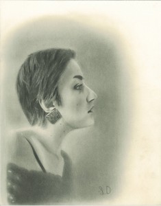 Laurianne Deschatelets, autoportrait