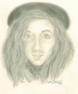 Sophie, autoportrait