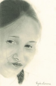 Trycia, autoportrait